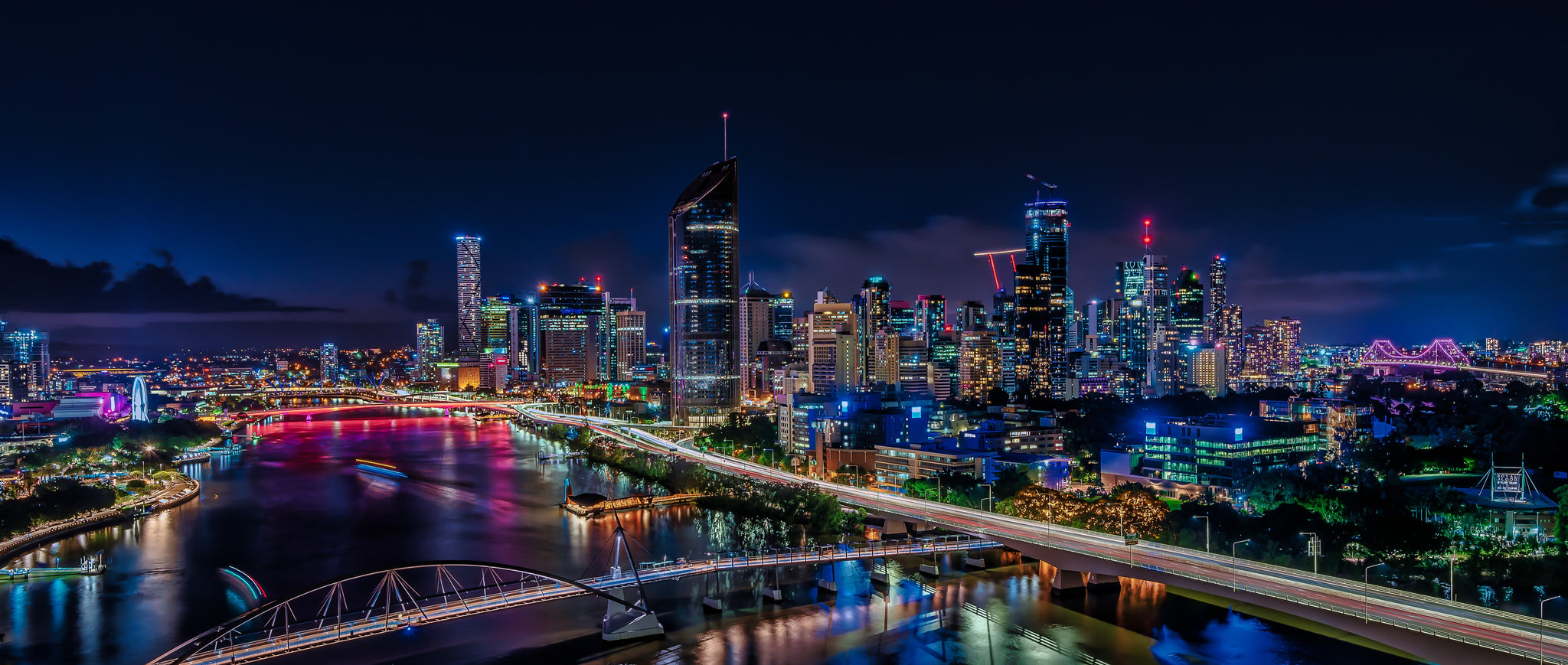 Brisbane City Nightview